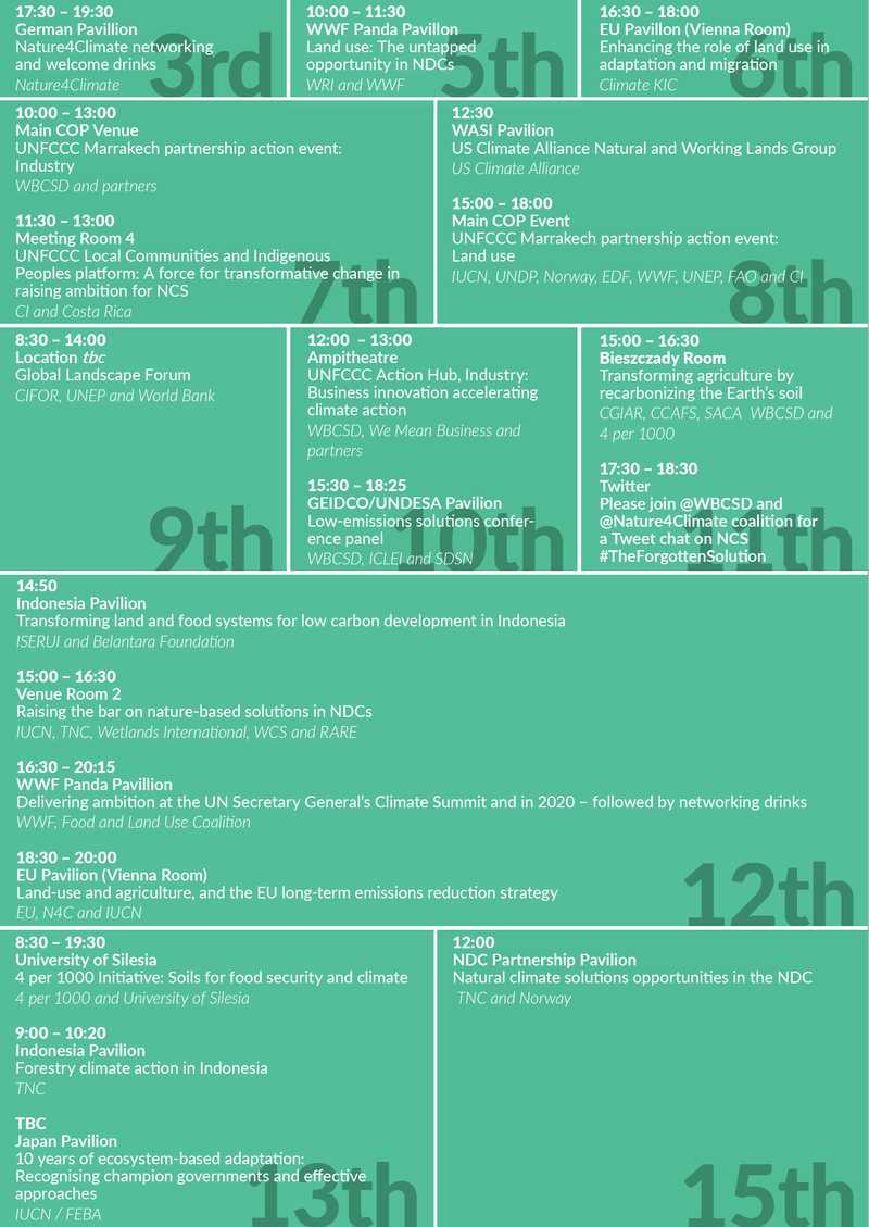 poster upcoming events